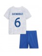 Frankreich Matteo Guendouzi #6 Auswärts Trikotsatz für Kinder WM 2022 Kurzarm (+ Kurze Hosen)